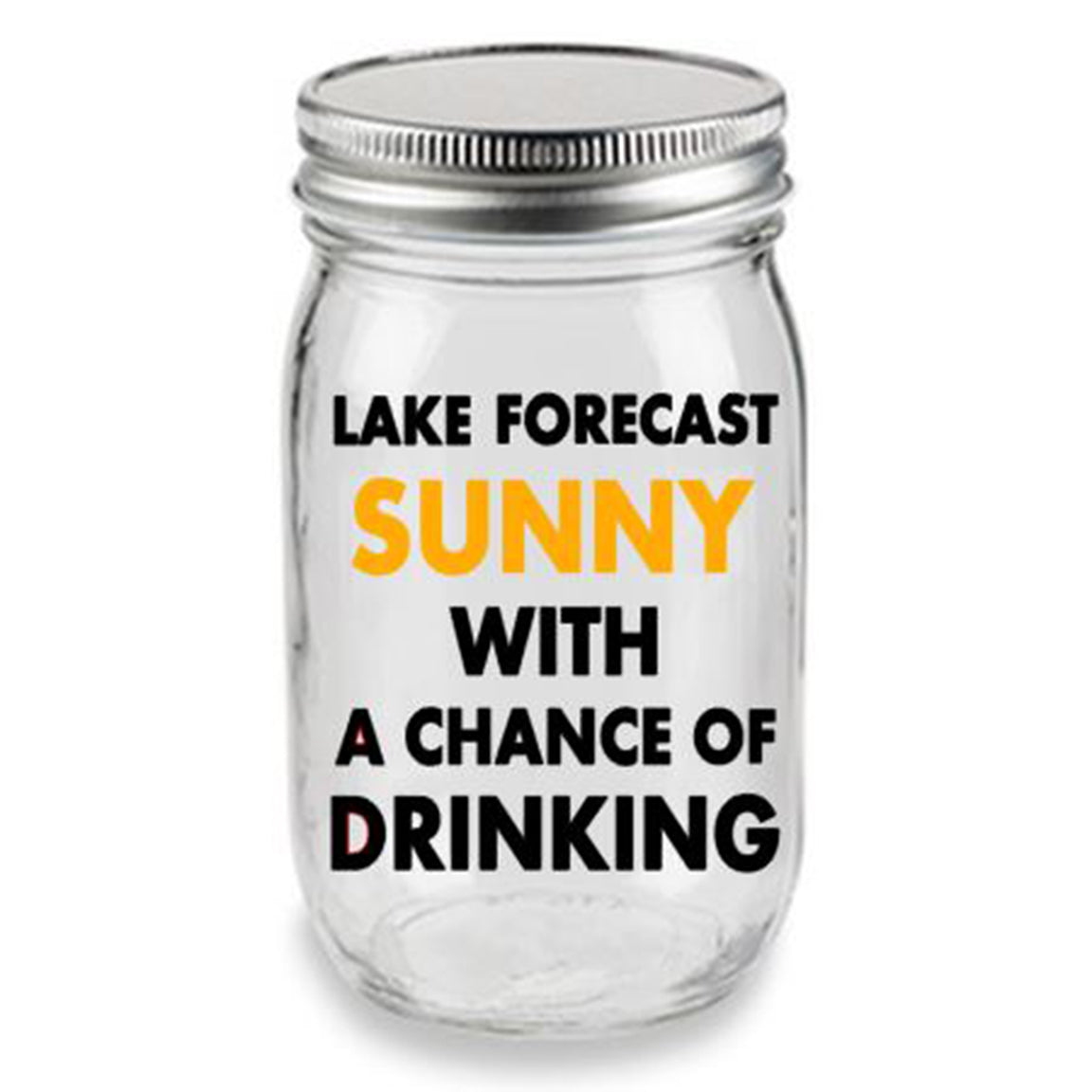 Lake forecast sunny with a chance of drinking