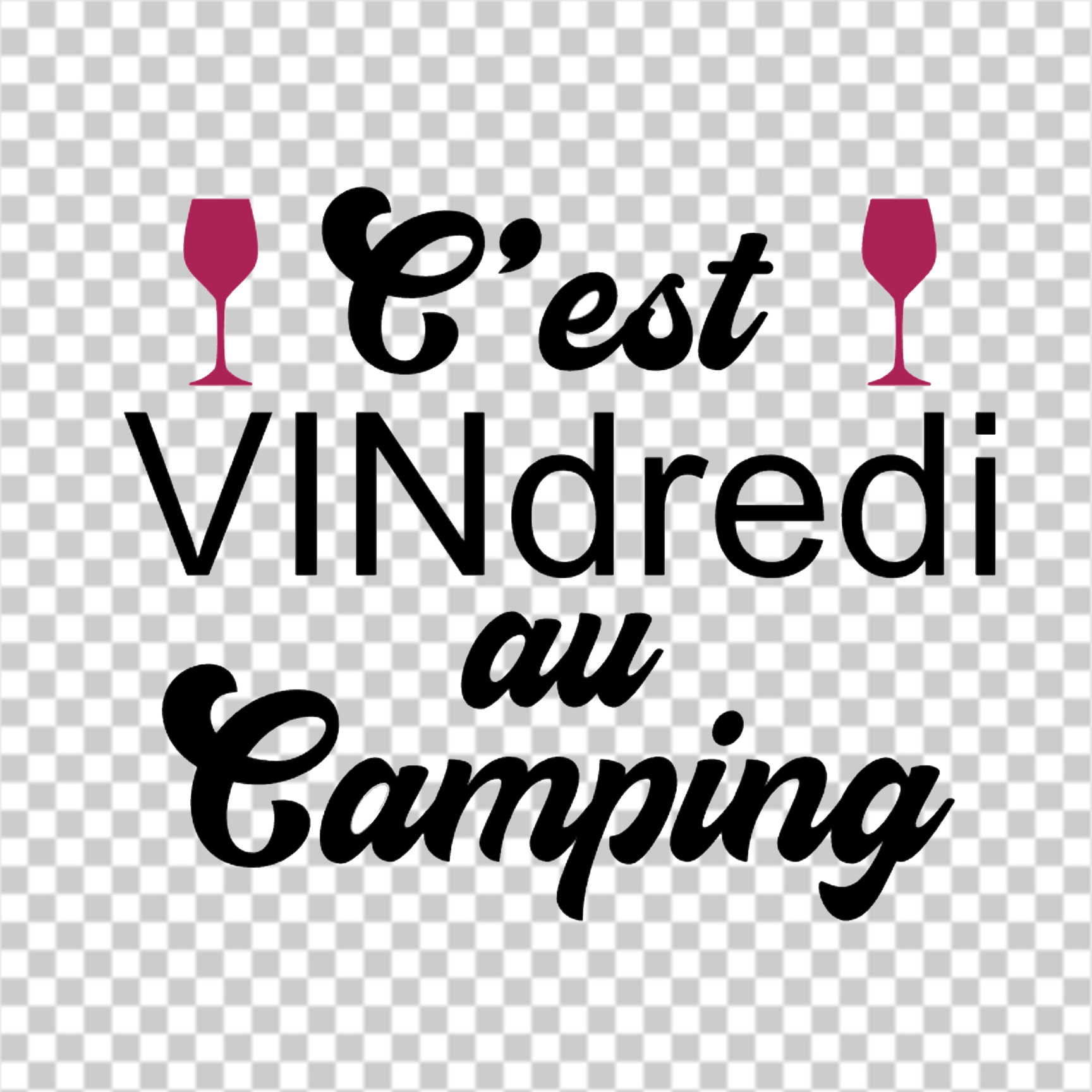 C'est vindredi au camping