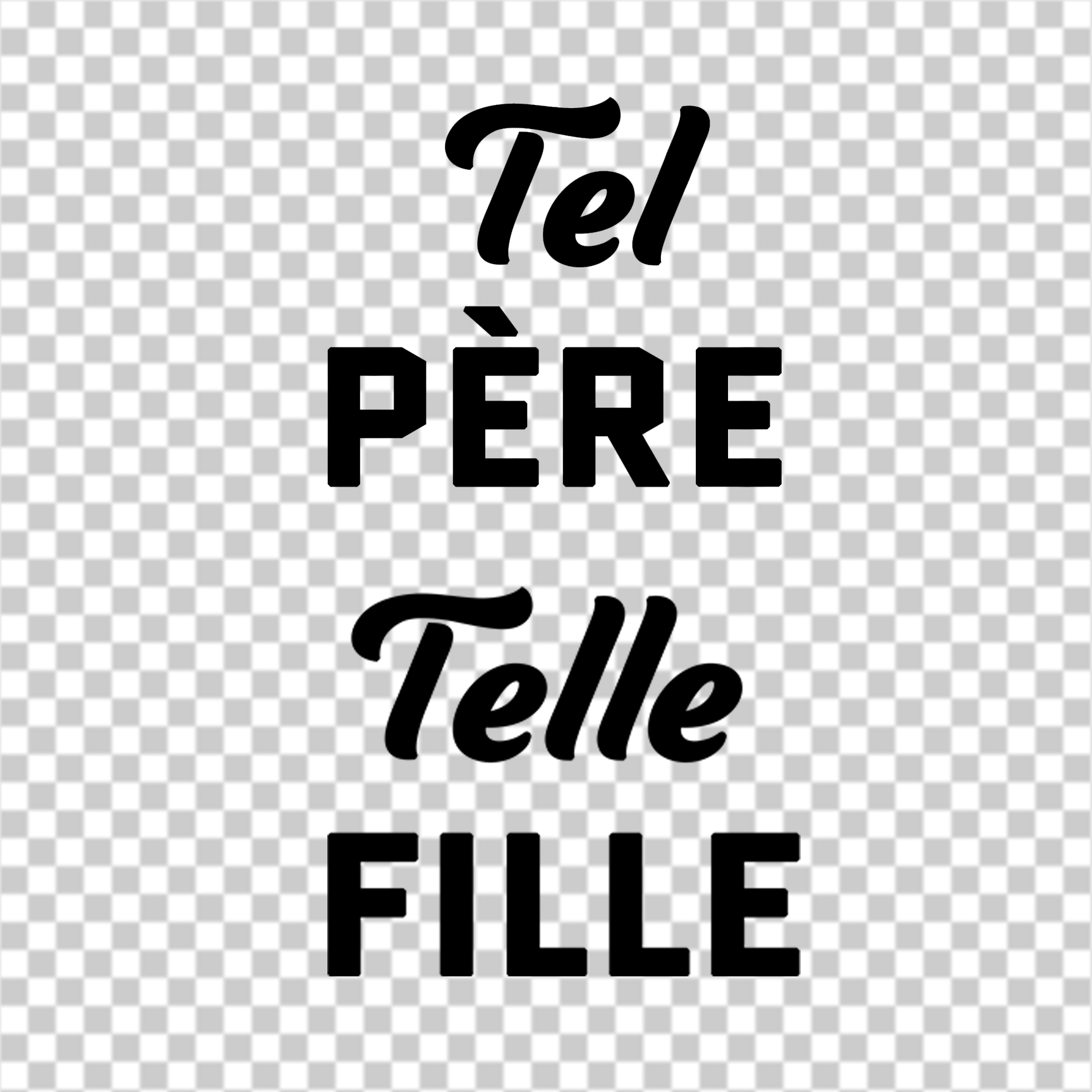 Tel père, Tel fille