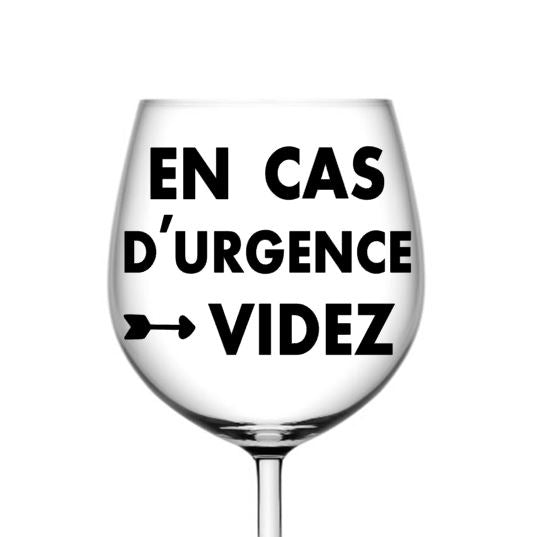 En cas d'urgence videz