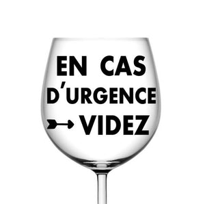 En cas d'urgence videz