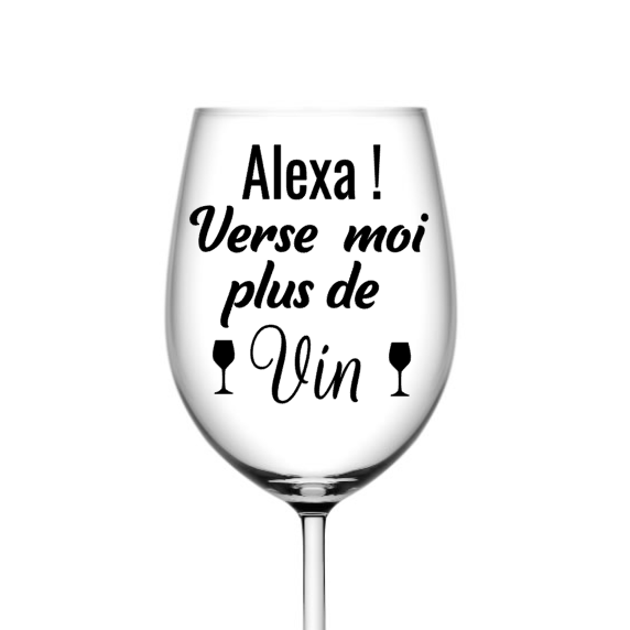 Alexa ! Verse moi plus de vin