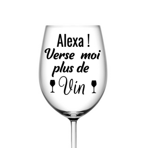 Alexa ! Verse moi plus de vin