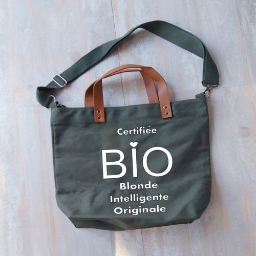 Certifiée BIO Blonde Intelligente Originale(kaki)