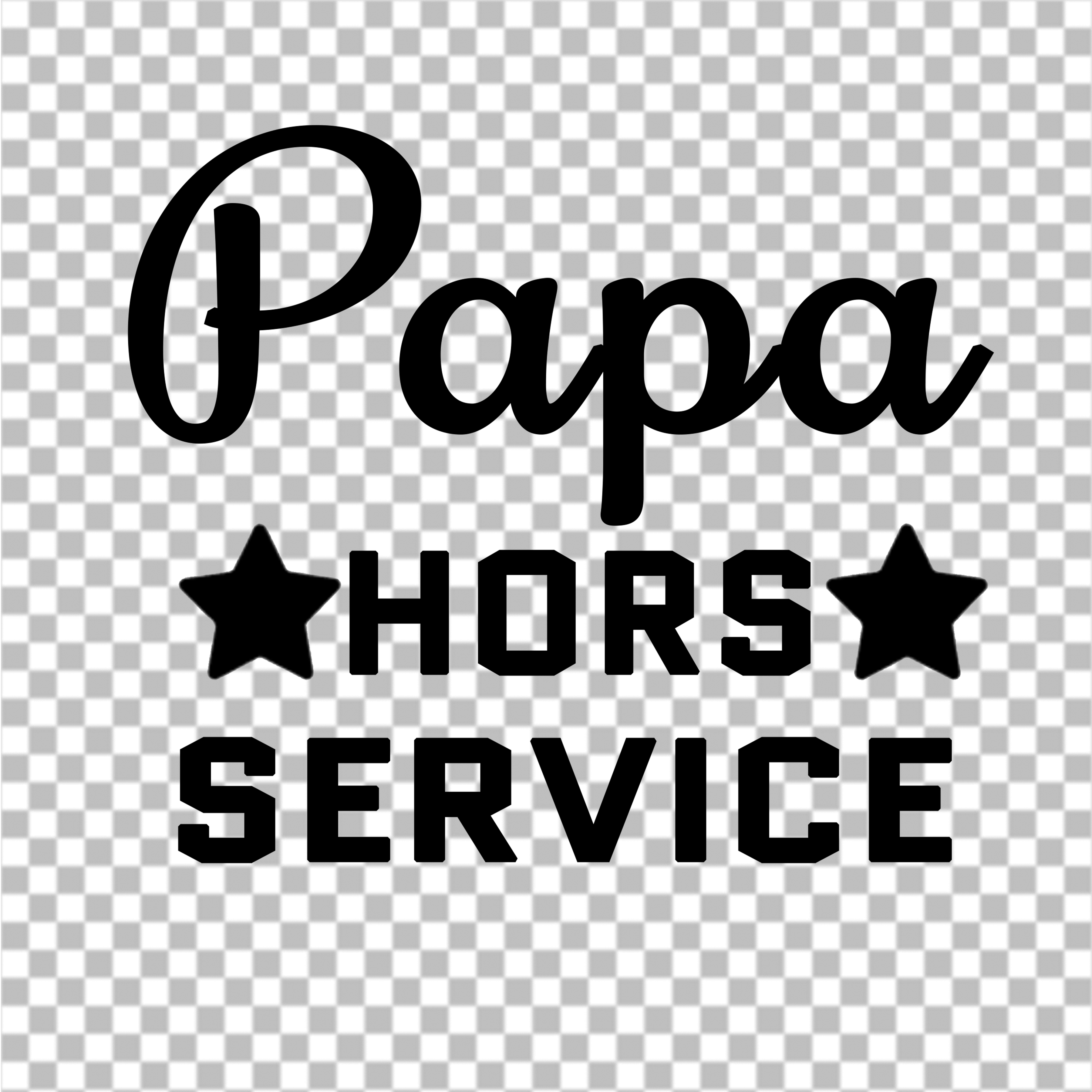 Papa hors service