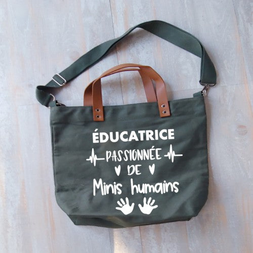 Educatrice de Minis humains (kaki)