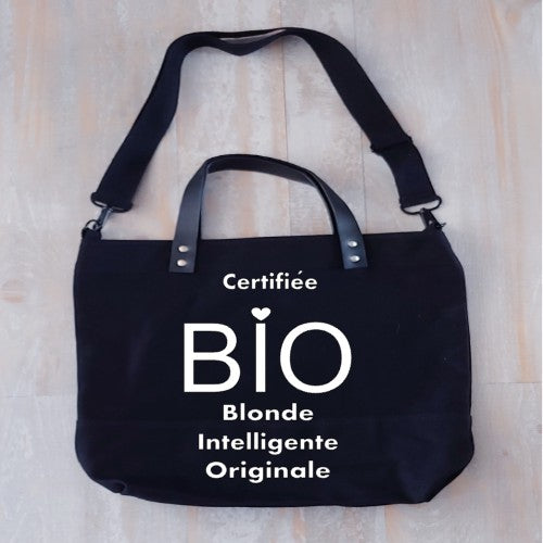 Certifiée BIO Blonde Intelligente Originale(noir)