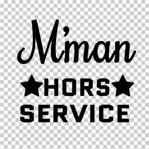 M'man hors service