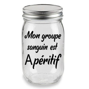 Mon groupe sanguin est Apéritif