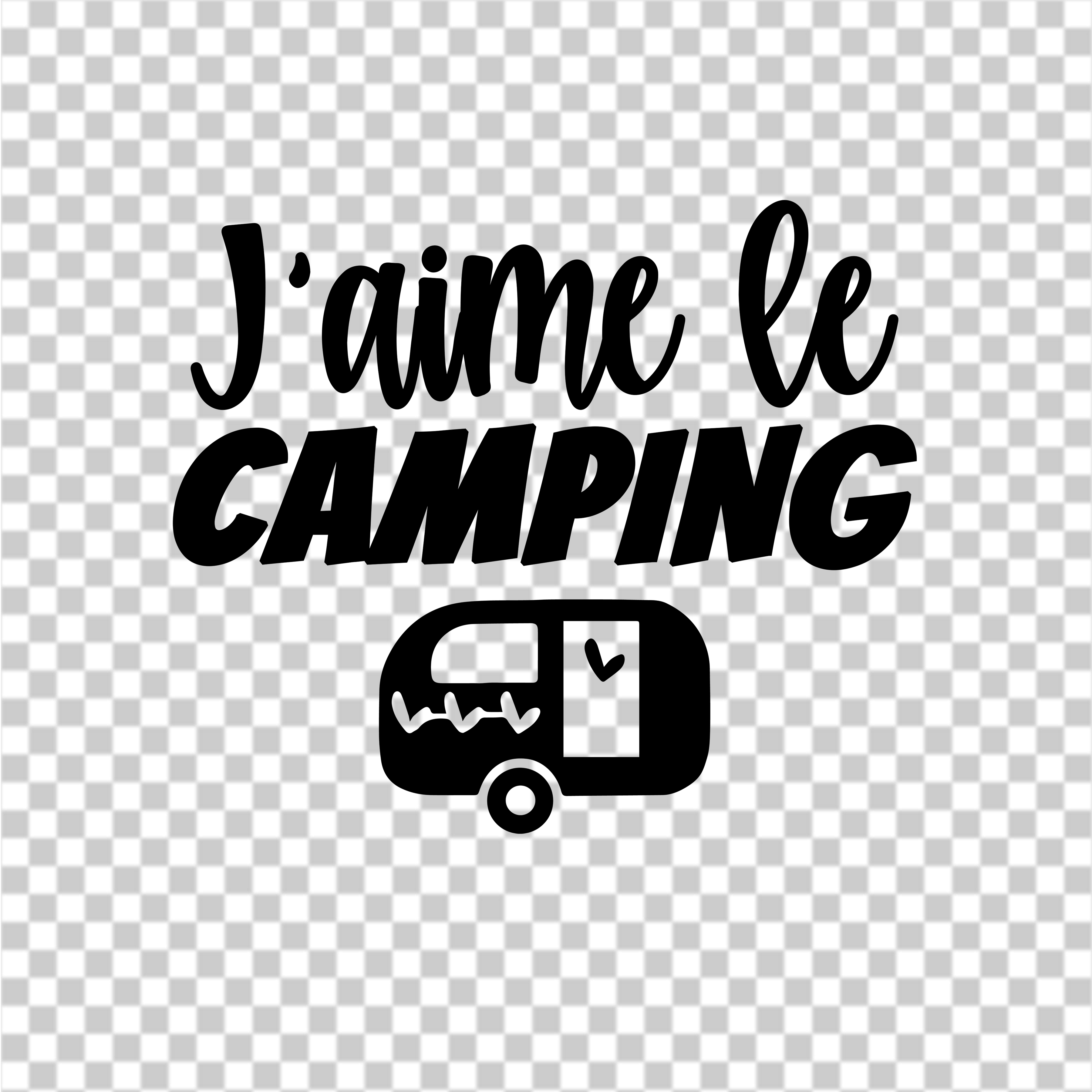 J'aime le camping